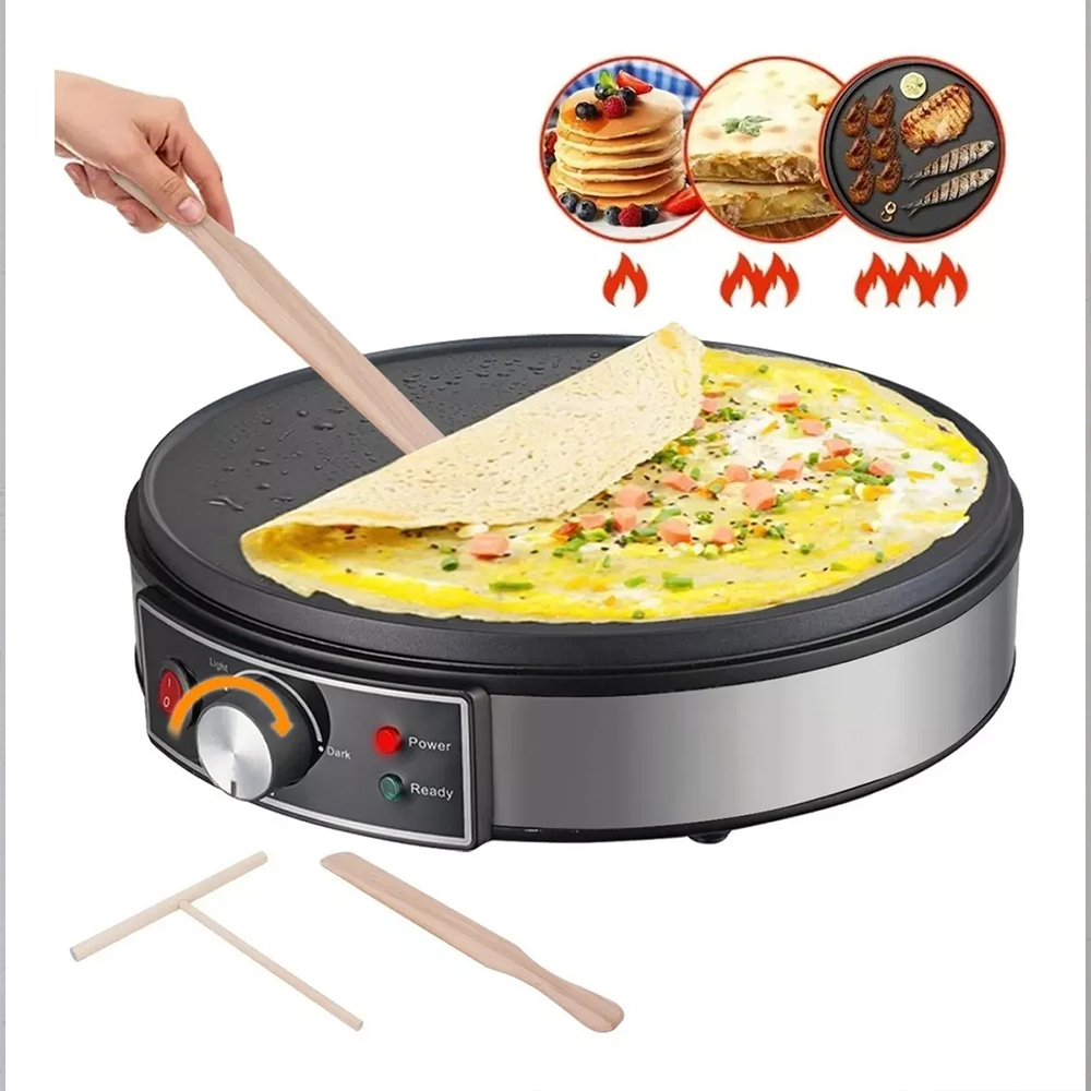 Kitchen Gadgets Roti Maker - Electric Crepe Maker Machine Pancake Machine