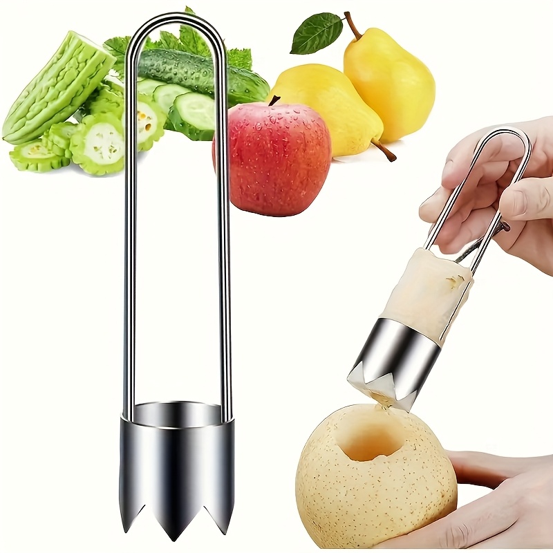 Kitchen Hanging Gadgets - Stainless Steel Fruit Vegetable Core Remover