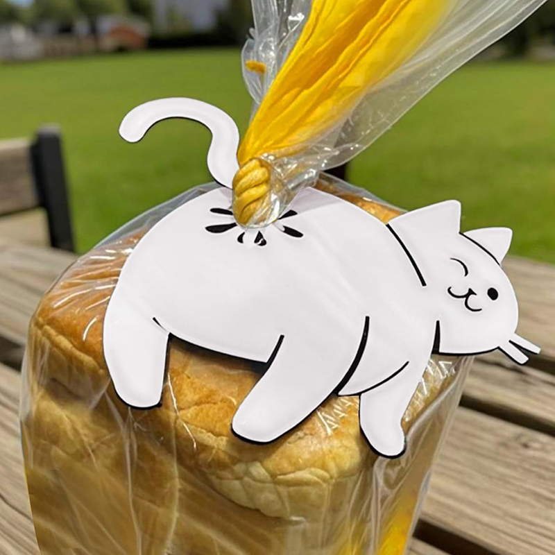 Funny Cat Butt Bread Clip 3D P - огляд і ціна Kitchen Gadgets To 3D Print