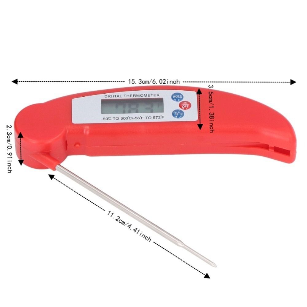 ABS Stainless Steel Digital Fo - огляд і ціна Instant Read Thermometer