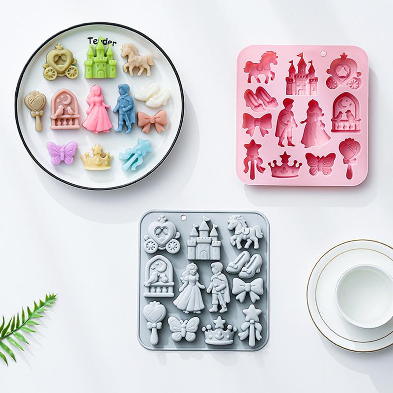12 Cavity Prince, Princess Sil - огляд і ціна Silicone Mold Baking