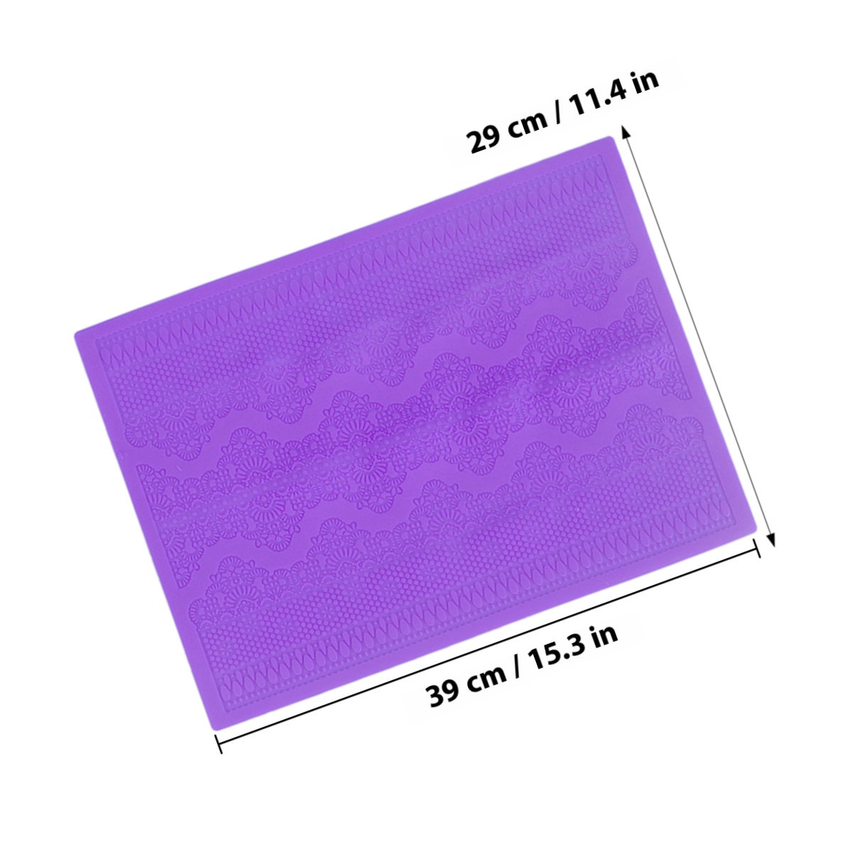 1pcs Silicone Mat Purple Food- - огляд і ціна Silicone Mold Baking