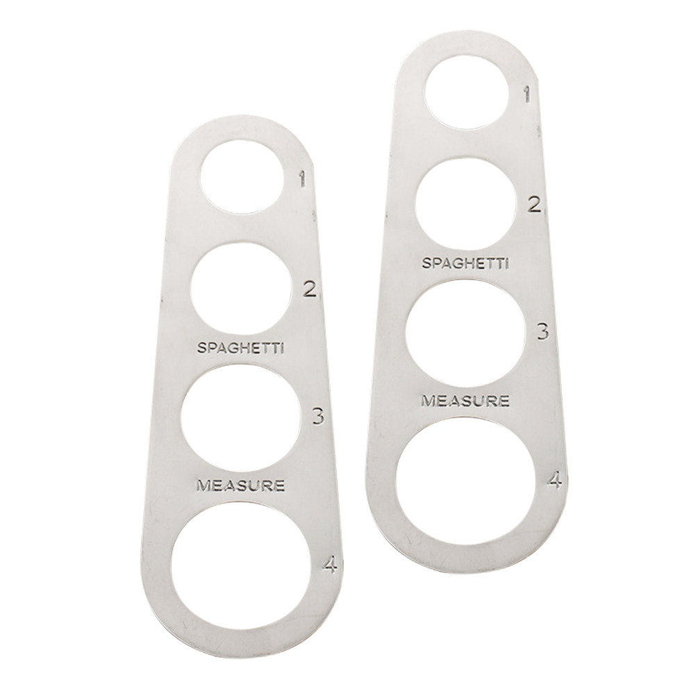 2Pcs Stainless Steel Spaghetti - огляд і ціна Pasta Measuring Tool