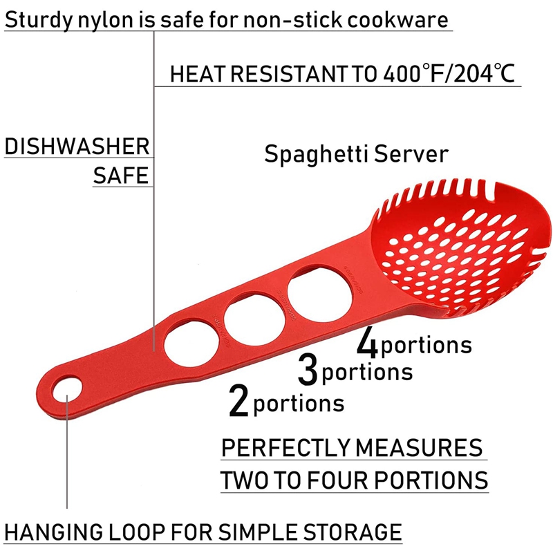 WSFS! Nylon Spaghetti Server N - огляд і ціна Pasta Measuring Tool