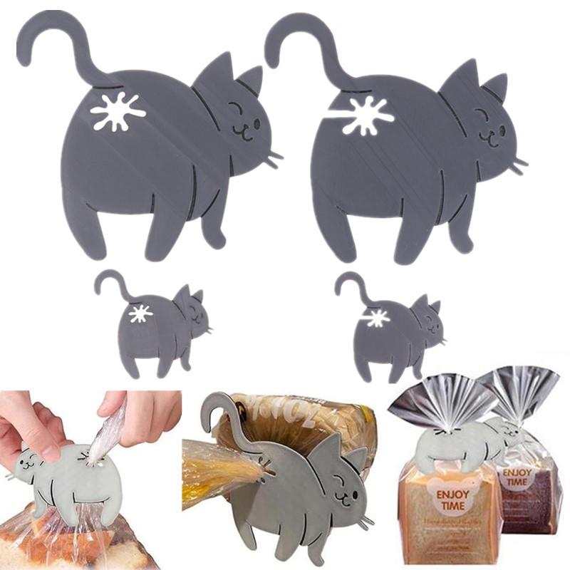 3D Printed Cat Bread Clip Bag  - огляд і ціна Kitchen Gadgets To 3D Print