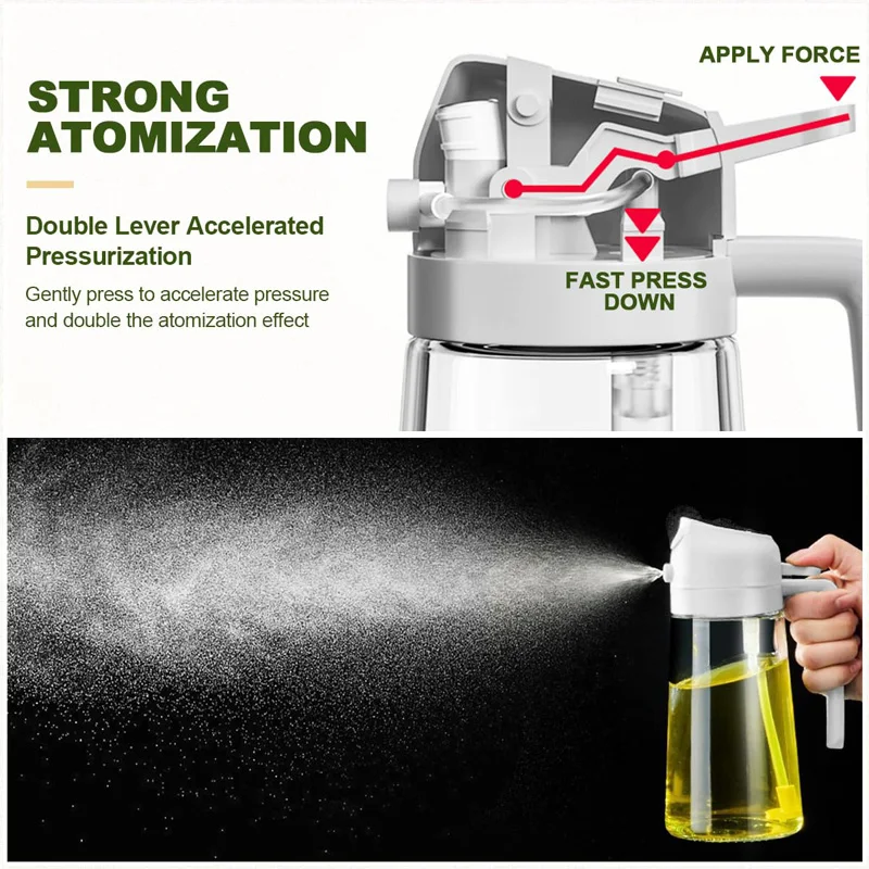 2 in 1 Pour Spray Sprayer Kitc - огляд і ціна Kitchen Gadgets Oil Spray