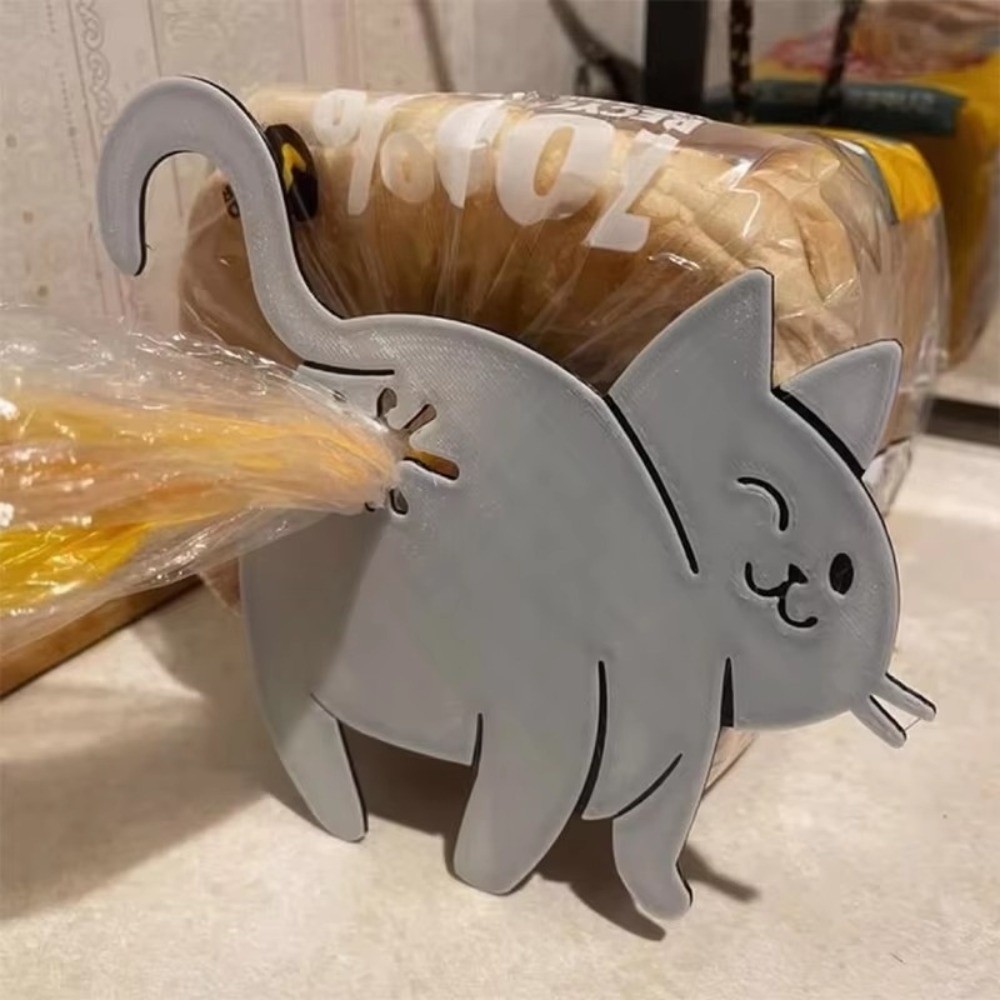 Cute 3D Printed Bread Bag Clip - огляд і ціна Kitchen Gadgets To 3D Print