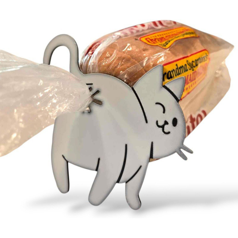 2pcs Funny Cat Butt Bag Clip,  - огляд і ціна Kitchen Gadgets To 3D Print