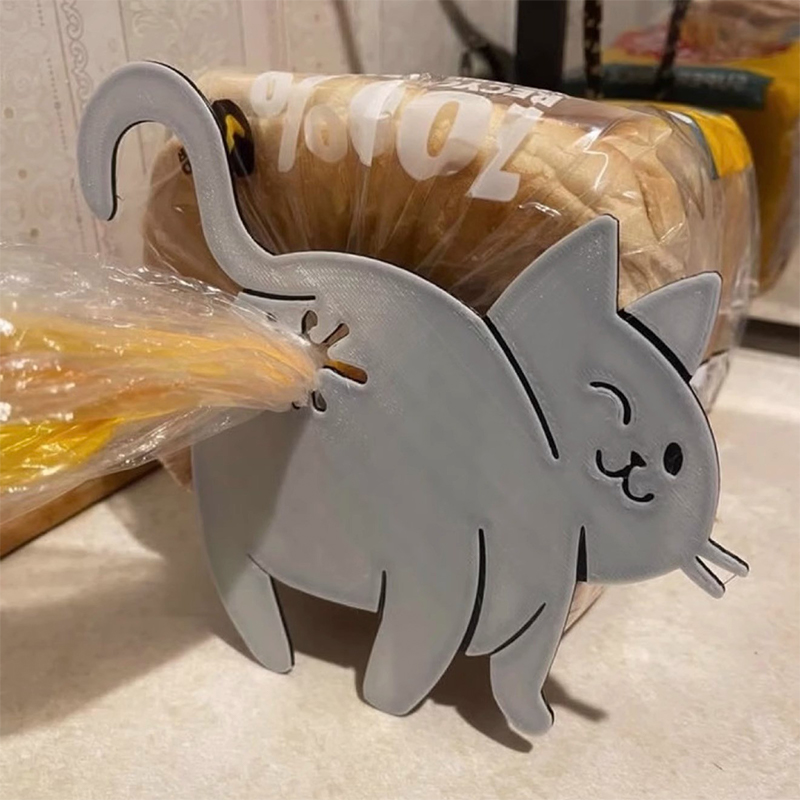 2pcs Funny Cat Butt Bag Clip,  - огляд і ціна Kitchen Gadgets To 3D Print