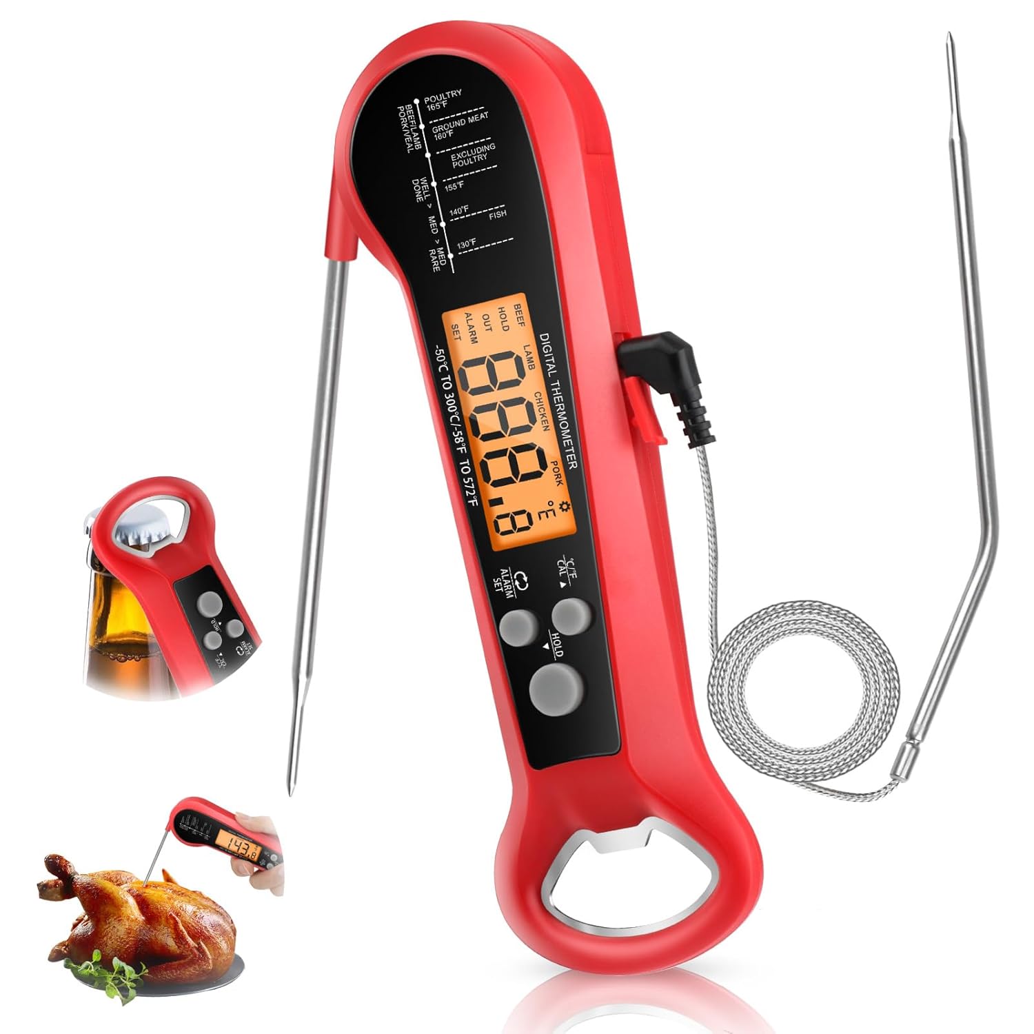 Professional Digital Meat Ther - огляд і ціна Instant Read Thermometer
