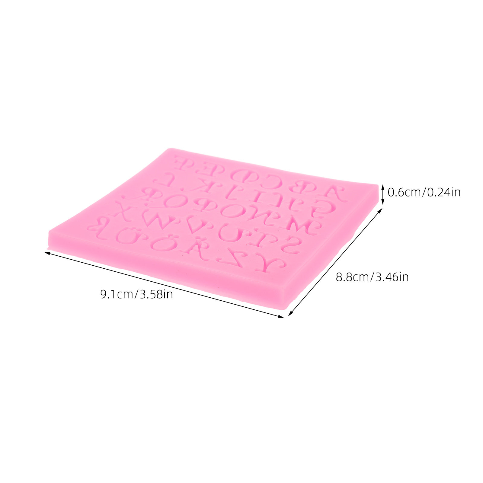 Letter Silicone Mold Alphabet  - огляд і ціна Silicone Mold Baking