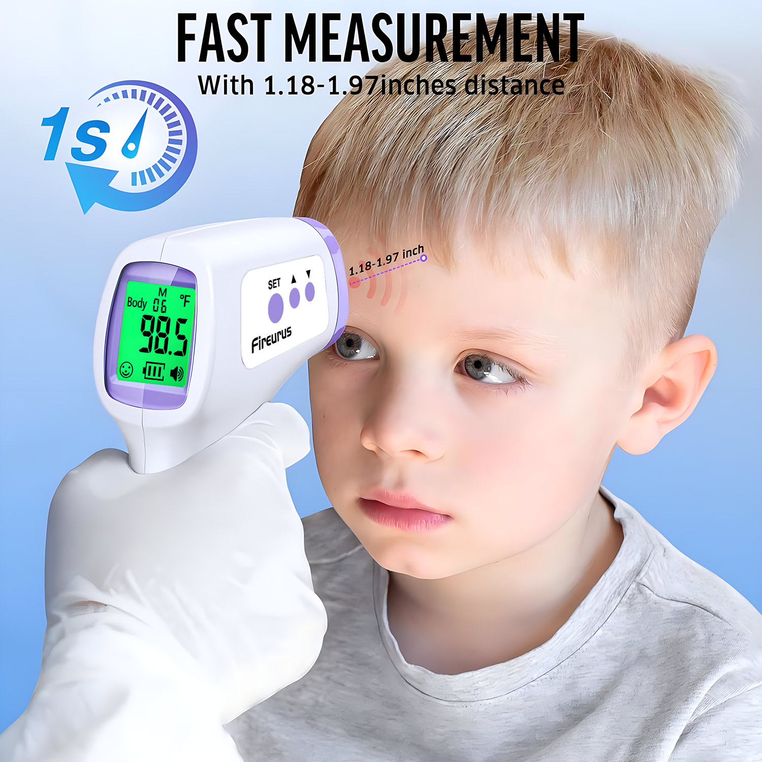 Firerurus Non‑Contact Infrared - огляд і ціна Instant Read Thermometer