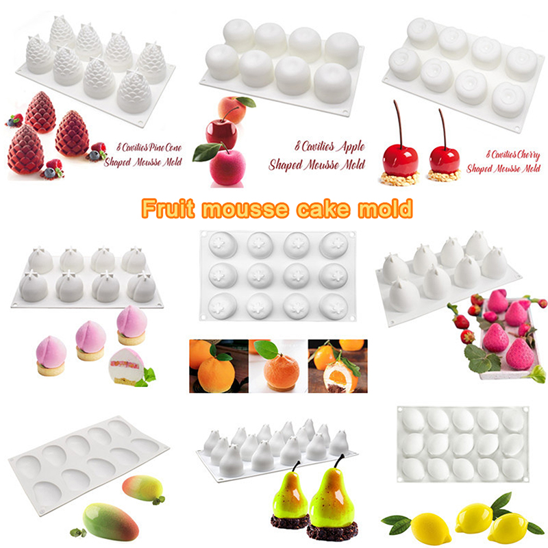 Food-Grade Silicone Fruit Seri - огляд і ціна Silicone Mold Baking
