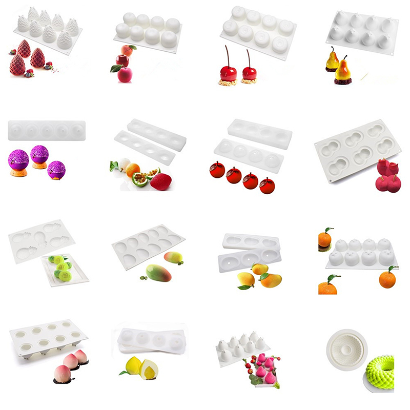 Food-Grade Silicone Fruit Seri - огляд і ціна Silicone Mold Baking