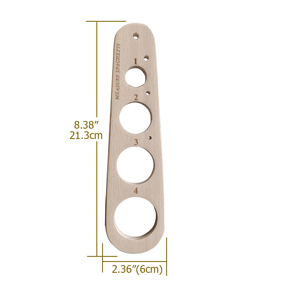 Wooden Pasta Measurer Spaghett - огляд і ціна Pasta Measuring Tool