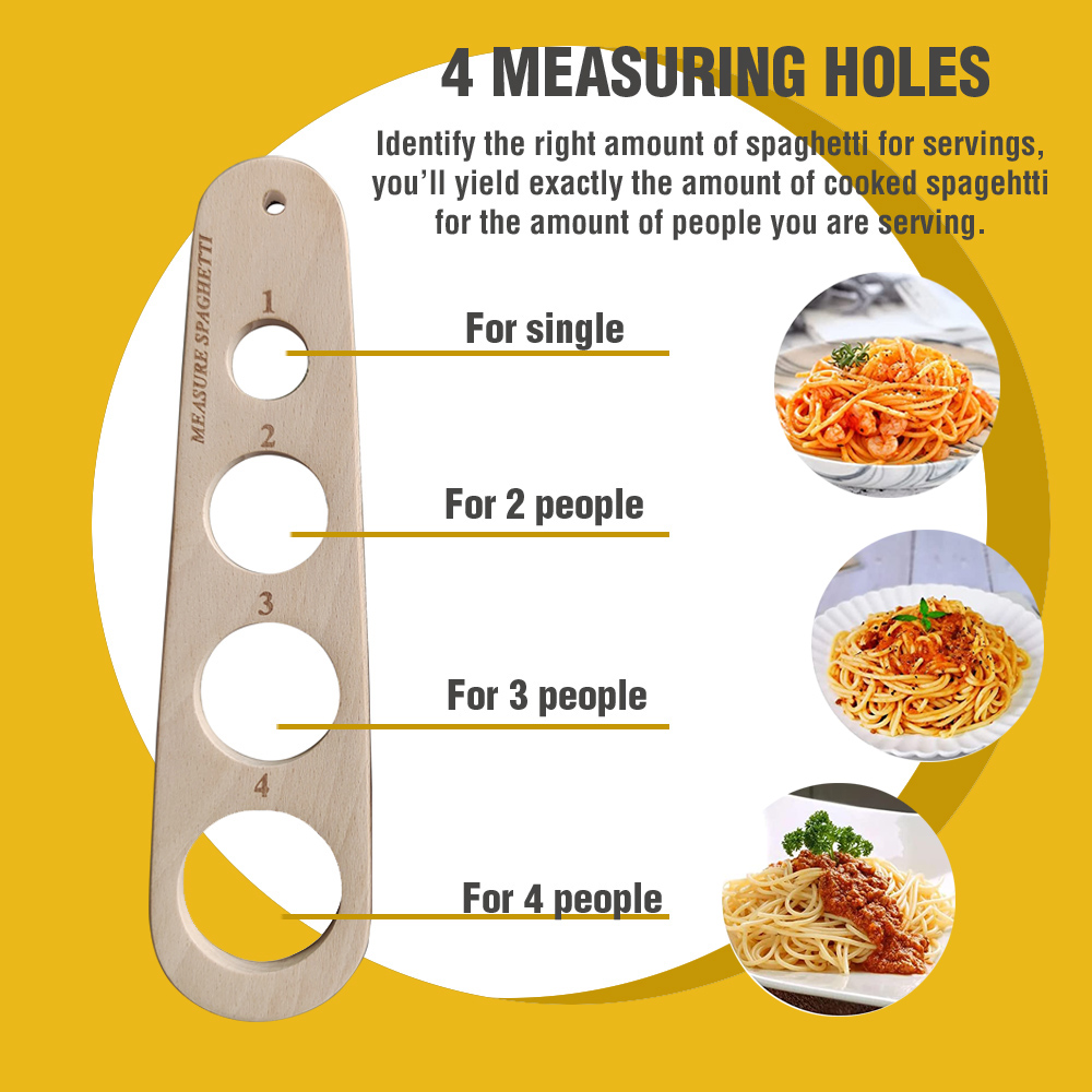 Wooden Pasta Measurer Spaghett - огляд і ціна Pasta Measuring Tool