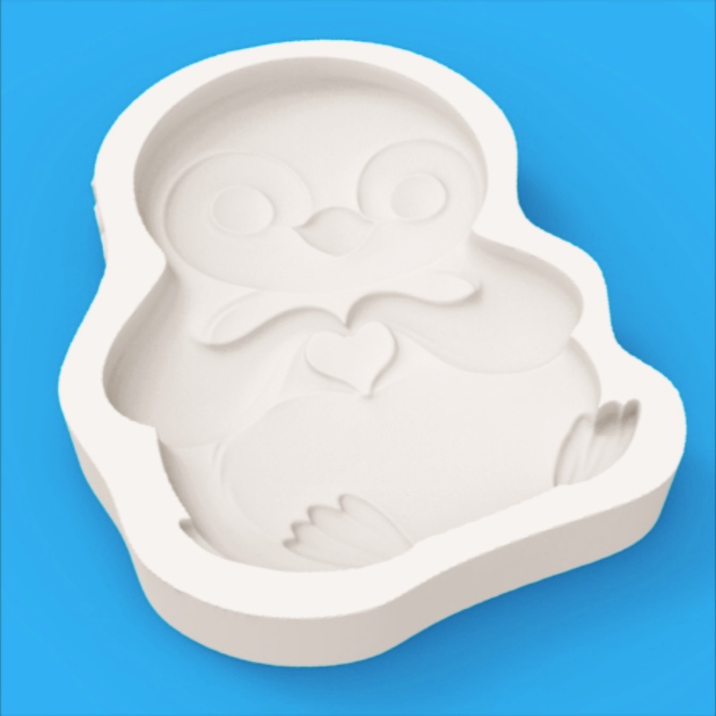 Penguin with Hands Gestureing  - огляд і ціна Silicone Mold Baking