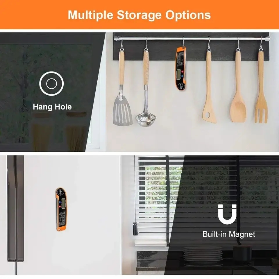 Waterproof Digital Kitchen Foo - огляд і ціна Instant Read Thermometer