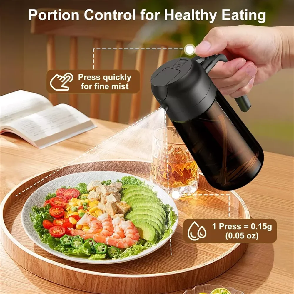 2026 2-in-1 Glass Oil Dispense - огляд і ціна Kitchen Gadgets Oil Spray