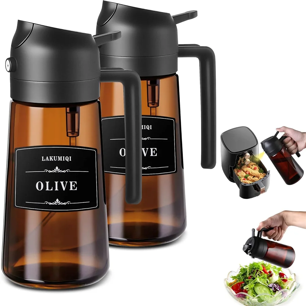 2026 2-in-1 Glass Oil Dispense - огляд і ціна Kitchen Gadgets Oil Spray