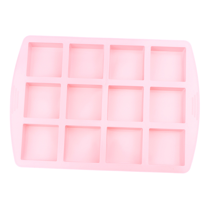*1Pcs 12-Cavity Square Silicon - огляд і ціна Silicone Mold Baking