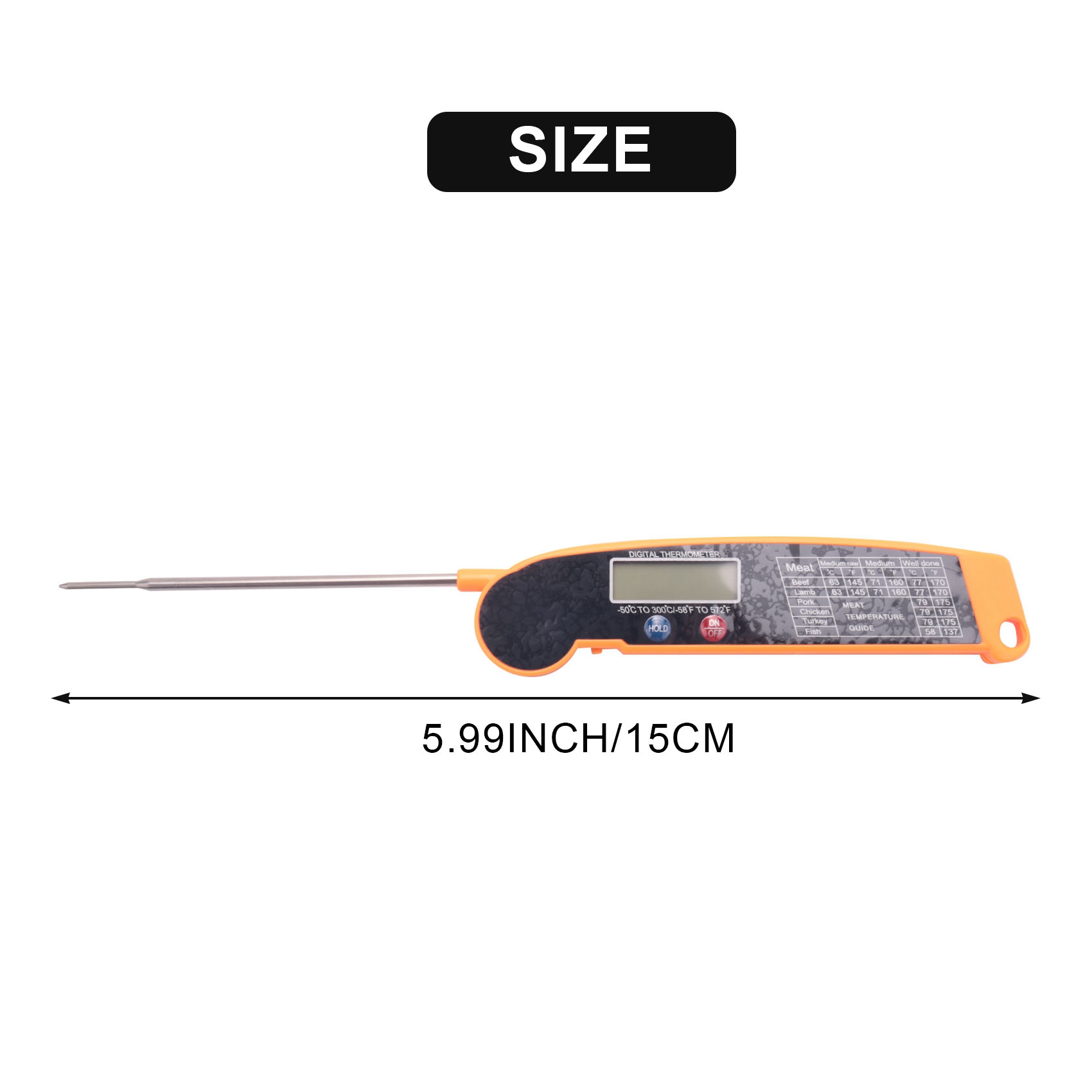 Digital Instant Read Meat Ther - огляд і ціна Instant Read Thermometer