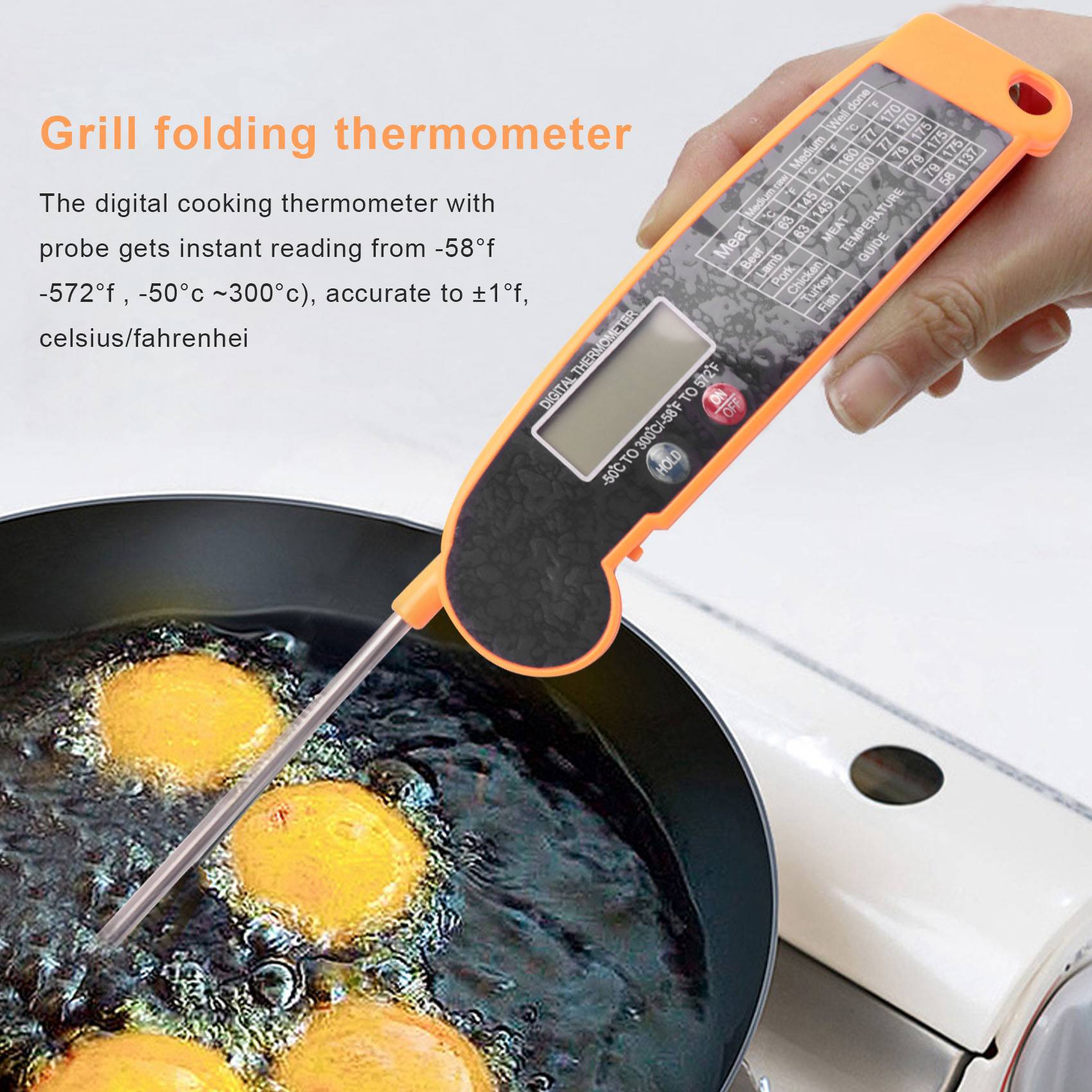 Digital Instant Read Meat Ther - огляд і ціна Instant Read Thermometer