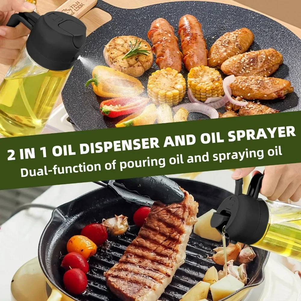 2in1 Plastic Oil Sprayer 500ml - огляд і ціна Kitchen Gadgets Oil Spray
