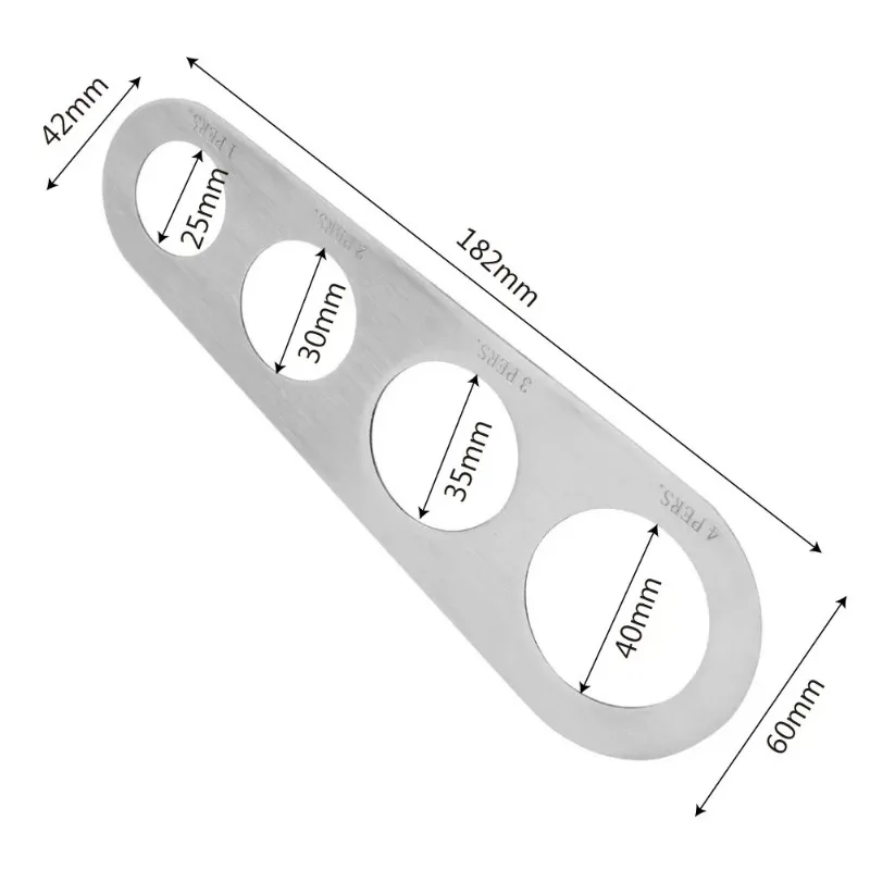 4 Holes Spaghetti Measurer Sta - огляд і ціна Pasta Measuring Tool