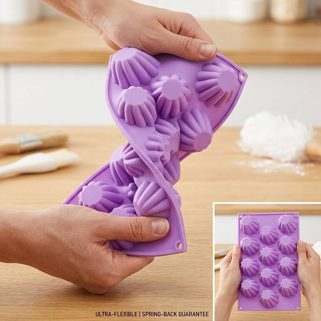 12-Cavity Mini Spiral Silicone - огляд і ціна Quality Kitchen Gadgets