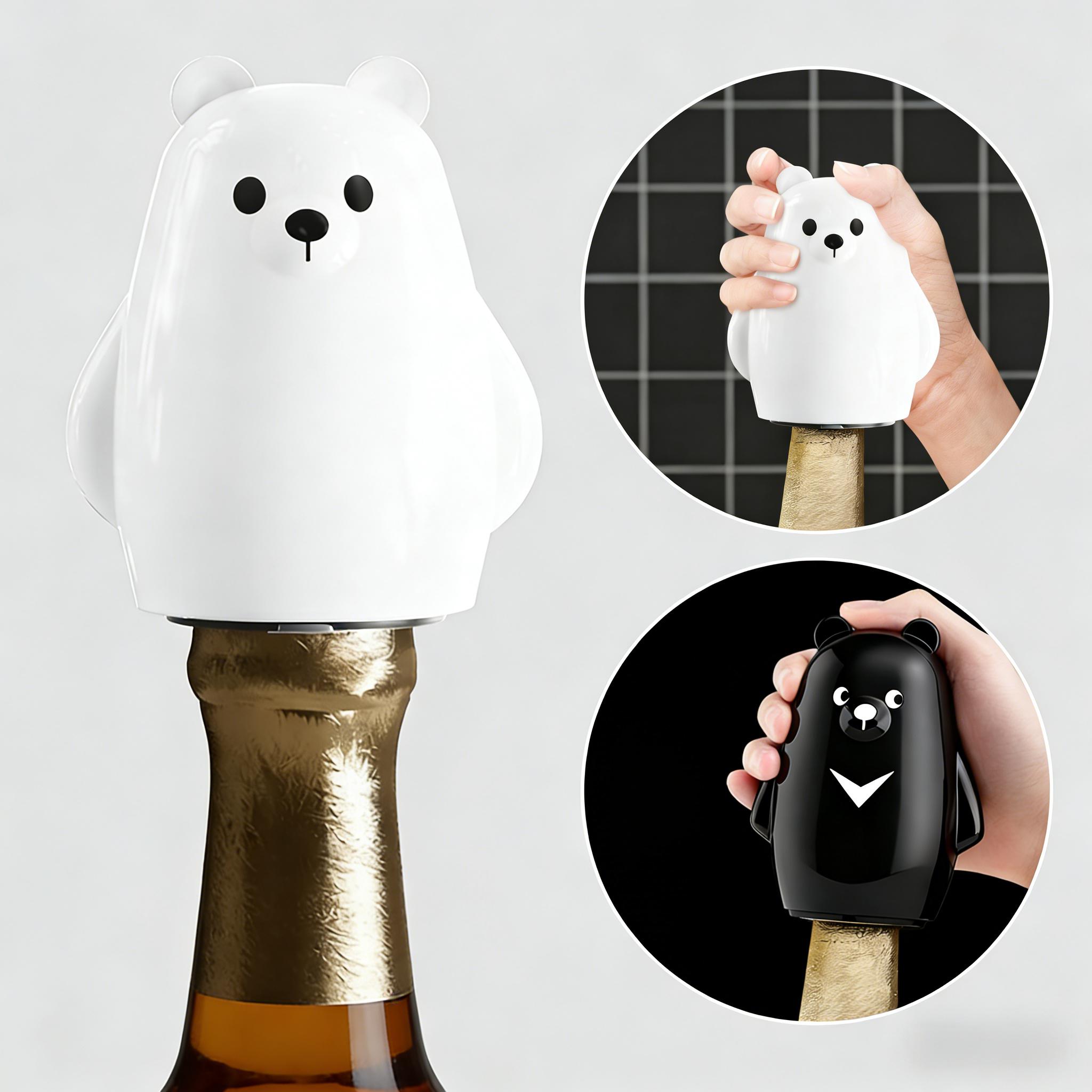 Cute Black & White Bear Bottle - огляд і ціна Kitchen Gadgets Ideas